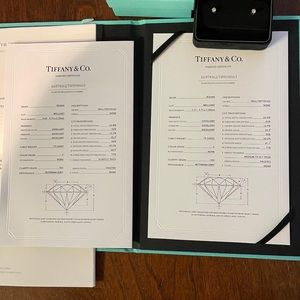 Tiffany Diamond stud earrings